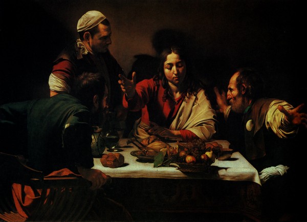 The Dinner by Caravaggio